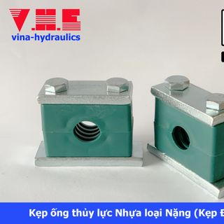 Kẹp ống thủy lực Nhựa loại Nặng – kẹp đơn: