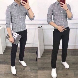 Áo sơ mi nam kẻ caro siêu đẹp