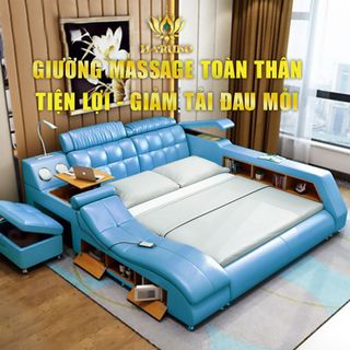 Giường Massage Thông Minh Haruko ( Blue )