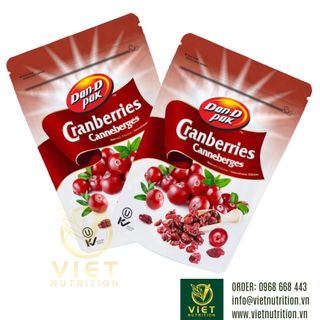 Nam việt quất khô Cranberry 150g Dan D Pak