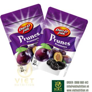 Mận sấy dẻo Prune 120g Dan D Pak