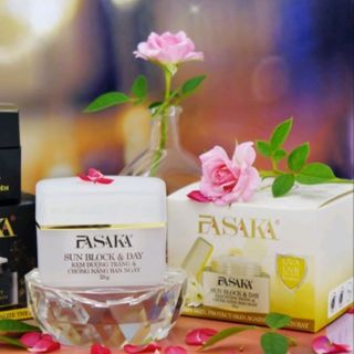 KEM DƯỠNG TRẮNG VÀ CHỐNG NẮNG BAN NGÀY FASAKA CHỈ 

#180K