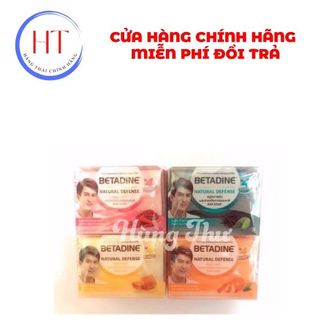 Xà phòng sát khuẩn Betazine rửa mặt và tắm toàn thân Thái Lan 110g
