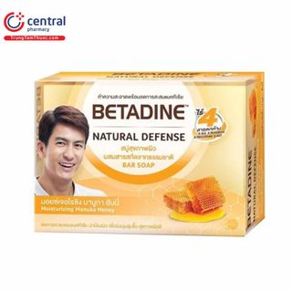 Xà phòng sát khuẩn Betazine rửa mặt và tắm toàn thân Thái Lan 110g