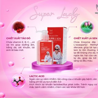 Dung dịch vệ sinh Super Lady