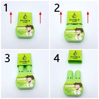 Ống hít mũi 2 đầu Inhaler Thái Lan