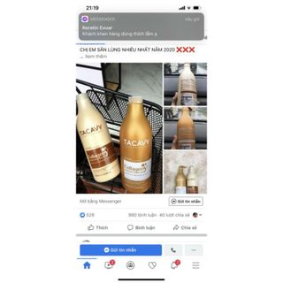Cặp dầu gội Tacavy 1000ml phục hồi tóc tư tổn mạnh dùng trong Salon tóc