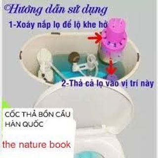 Cốc thả bồn cầu Hàn Quốc 500mg