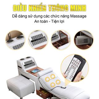 Giường Massage Thông Minh Haruko ( White )