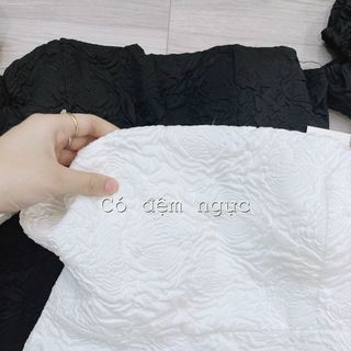 VÁY XỐP TAY TRỄ CÓ CUP LÓT