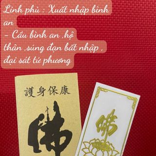 Linh phù dán điện thoại tài lộc