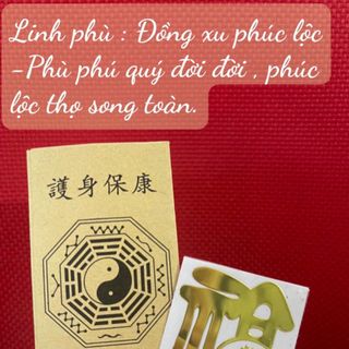 Linh phù dán điện thoại tài lộc