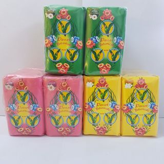 1 lốc xà phòng Vẹt Thái Lan 6 bánh