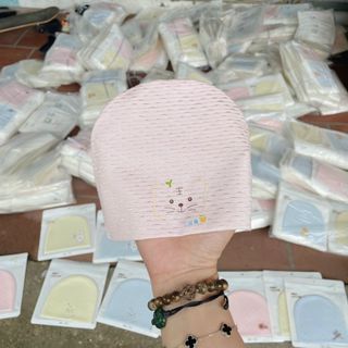 Mũ sơ sinh thun cao cấp