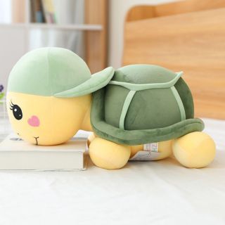 Rùa bông đội mũ cho bé