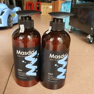 Cặp dầu gội Masdo 500ml phục hồi hư tổn và rụng tóc dùng trong salon tóc giá sỉ