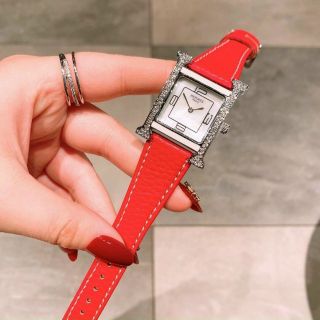ĐỒNG HỒ HERRMES DÂY DA NỮ VUÔNG