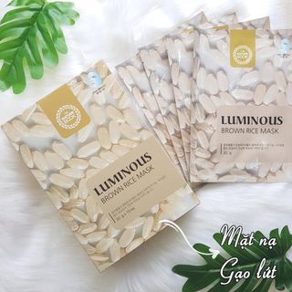 [HOT] Mặt Nạ Dưỡng Trắng, Giảm Thâm Nám Từ Gạo Lứt The Nature Book- Luminous Brown Rice Mask giá sỉ