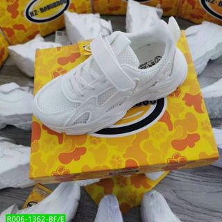 Giày thể thao trẻ em màu trắng sỉ giá rẻ