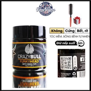 Sáp Vuốt Tóc Pomade CRAZY BULL giá sỉ