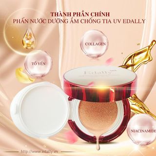 [TOP TRENDING] Phấn nước dưỡng ẩm chống tia UV Edally - Moisturizing UV Cushion SPF50+/PA+++