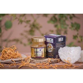 Yến Sào LamNest đông trùng hạ thảo (30% yến tươi ) tổ yến chưng giúp tăng cường sức đề kháng