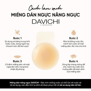 Miếng dán nâng ngực nhiệt tự thân Davichi