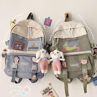 Balo Thời Trang Đi Học Ulzzang LƯỚI
