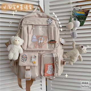 Balo Thời Trang Đi Học Ulzzang HỘP TRÊN