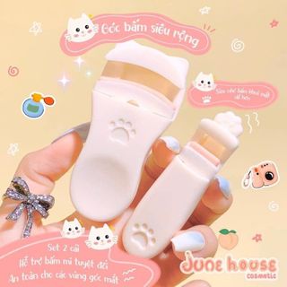 SET BẤM MI CHÂN MÈO CONG MI SHARE EYELASH CURLER