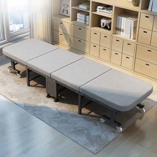 Giường Gấp Văn Phòng - Giường ngủ trưa gấp gọn , đệm êm, vải cotton, khung thép chắc chắn, khung thép dày chắc chắn chịu lực tốt - Giường xếp gấp gọn tiết kiệm không gian