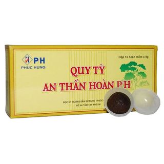 Quy Tỳ An Thần Hoàn P/H (Hộp 10 viên) - Kiện tỳ, An Thần, ,Ích khí, Bổ huyết giá sỉ