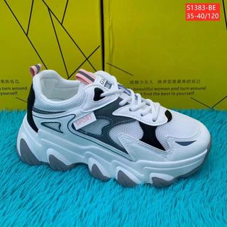 Giày Thể Thao Nữ Chất Liệu Da Phối Vải Thoáng Khí sỉ giá xưởng