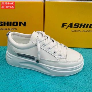 Giày thể thao nữ chất da S1384