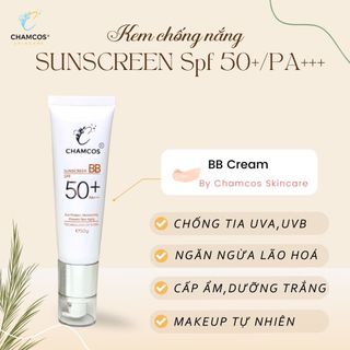 Kem chống nắng Chamcos SPF50+/PA+++ bảo vệ tối ưu giá sỉ