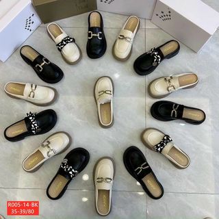 Giày sục nữ mũi tròn chất giá rẻ