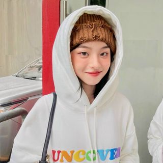 Áo hoodie logo uncover form dưới 70kg