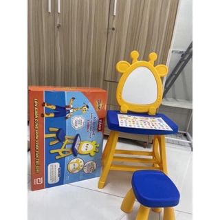 bảng học nam châm 3 trong 1 , kết hợp thành bộ bàn ghế cho bé, sịn sò lắm ạ giá sỉ siêu rẻ