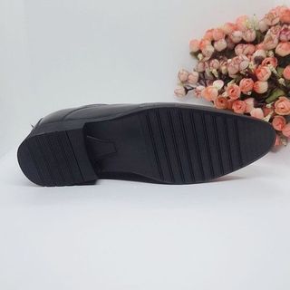 Giày tây nam tăng chiều cao, tăng 7 cm, đế độn tăng chiều cao, da bò thật 100%, đế khâu chắc chắn,được kiểm tra hàng - GTC-001