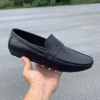 Giày Lười Nam Da Bò Thật Đủ Size Từ 38-49 cho các anh chân to cam kết bảo hành 2 năm