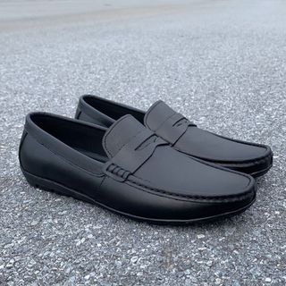 Giày Lười Nam Da Bò Thật Đủ Size Từ 38-49 cho các anh chân to cam kết bảo hành 2 năm