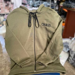 Áo khoác chống nắng logo thêu Chaos form dưới 65kg