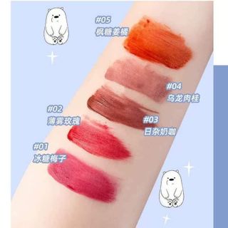 Set 5 son Suake gấu xanh