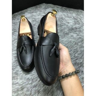 Giày Lười Nam Big Size 44/49 - Giày Da Nam Băng Chuông Da Bò Thật 100%, Cam Kết Bảo Hành 24 Tháng giá sỉ