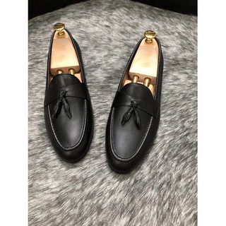 Giày Lười Nam Big Size 44/49 - Giày Da Nam Băng Chuông Da Bò Thật 100%, Cam Kết Bảo Hành 24 Tháng