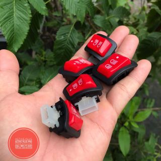 Nút tắt đèn vision 2021 màu đỏ 3  chế độ