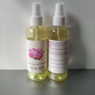 Tinh dầu sen xịt phòng, chai 100ml