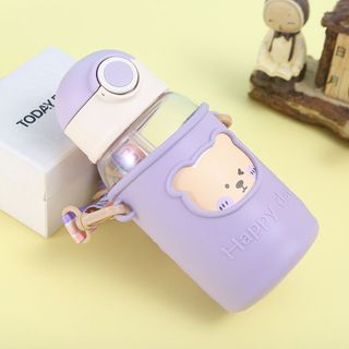 [DG107] Bình Nước Ngộ Nghĩnh 600ML Có Quai Đeo
