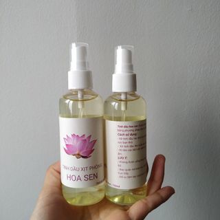 Tinh dầu sen xịt phòng, chai 100ml