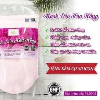 Mask dẻo đắp mặt hương Hoa Hồng Phap Cosmetic ( Tặng kèm cọ Siliconnn ) giá sỉ